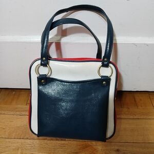 Red, White, and Blue Purse, 1960s/1970s, No brand name.